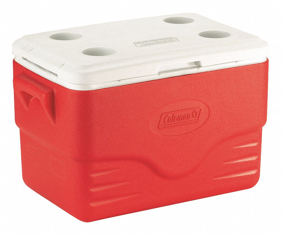 COLEMAN Plastic, 36.0 qt, Personal Cooler, Up to 3 days Ice Retention