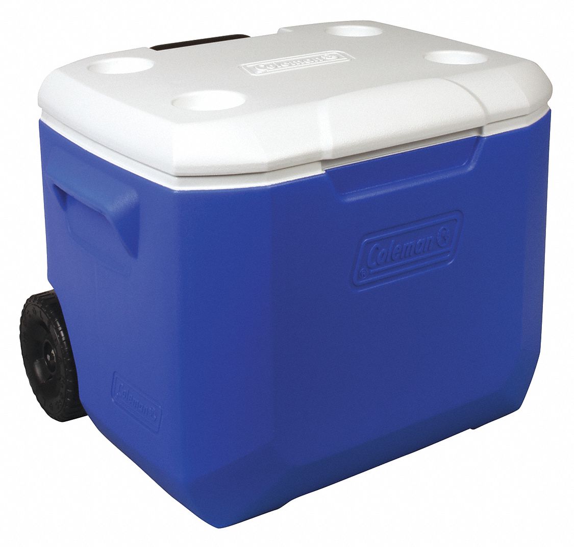 COLEMAN Plastic, 60.0 qt, Chest Cooler, Up to 4 days Ice Retention