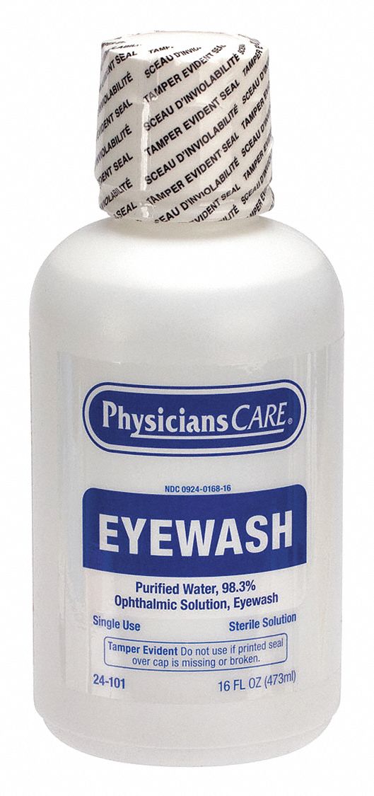 Single Eyewash Bottle:
