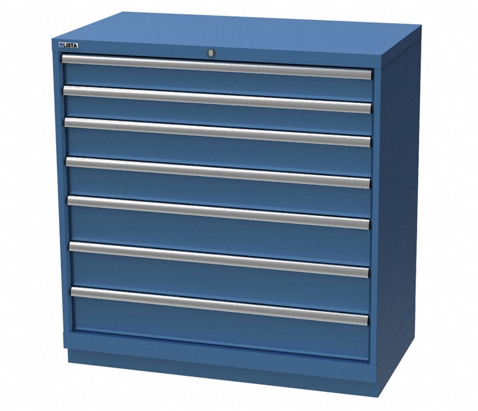 LISTA Gabinete Modular con Cajones, Fijo, 41-3/4" Alto, 40-1/4" Ancho