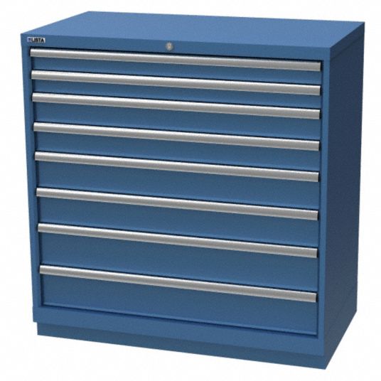 LISTA, 40 1/4 in x 22 1/2 in x 41 3/4 in, 8 Drawers, Modular Drawer ...