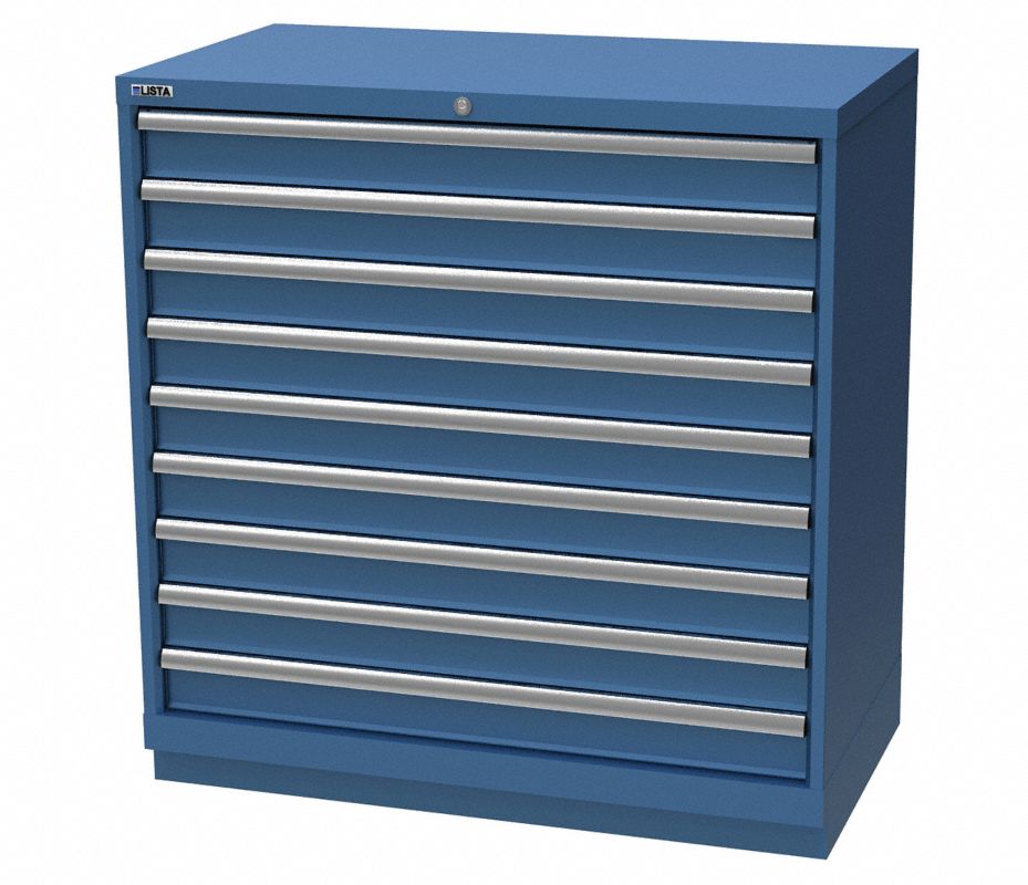 LISTA Gabinete Modular con Cajones, Fijo, 41-3/4" Alto, 40-1/4" Ancho