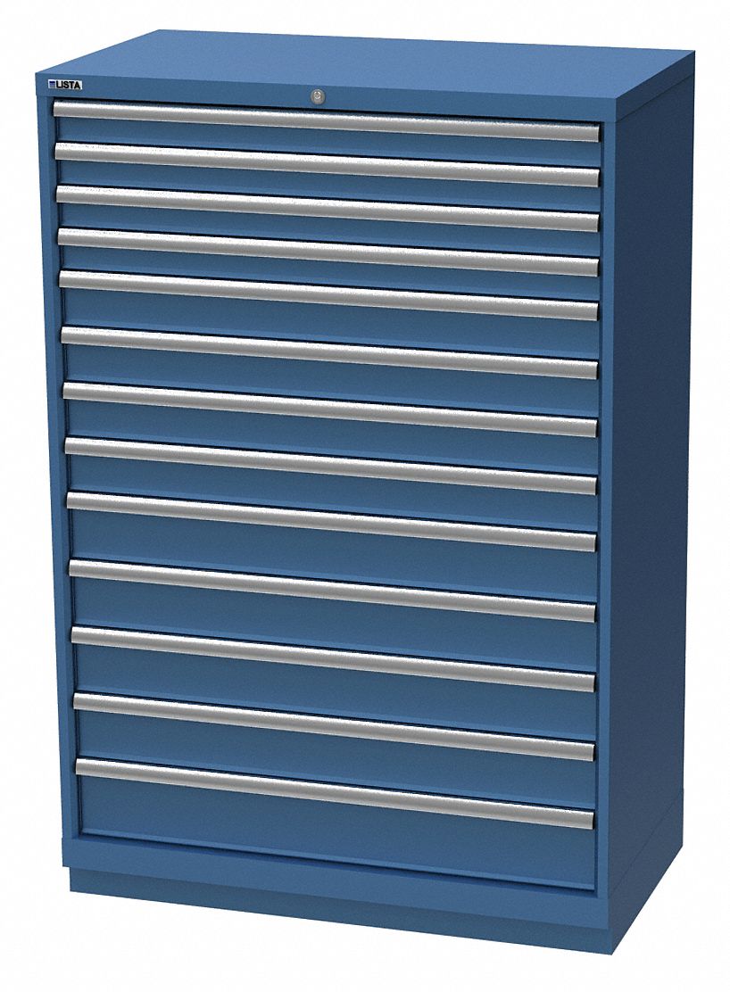 LISTA Modular Drawer Cabinet,59-1/2 In. H - 36N135|XSHS1350-1320BB ...