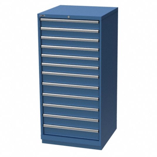 LISTA, 28 1/4 in x 28 1/2 in x 57 1/8 in, 12 Drawers, Modular Drawer ...