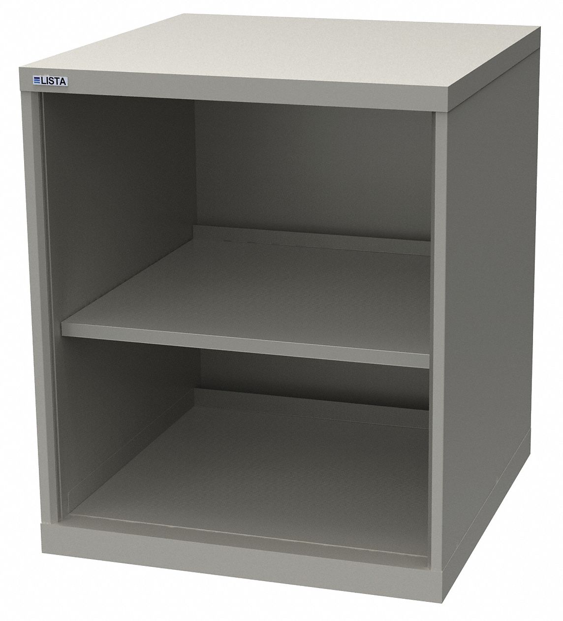 LISTA Base Cabinet, Open Face Cabinet Doors, 28-1/4"W x 28 ...