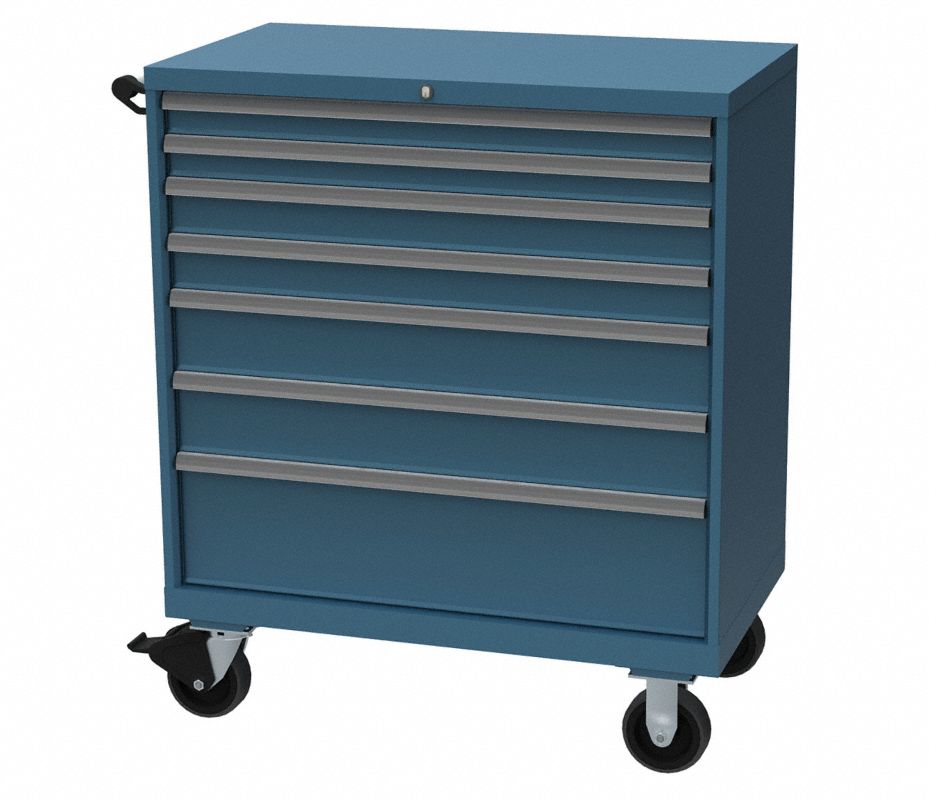 LISTA Gabinete Modular con Cajones, Móvil, 47-1/2" Alto, 40-1/4" Ancho