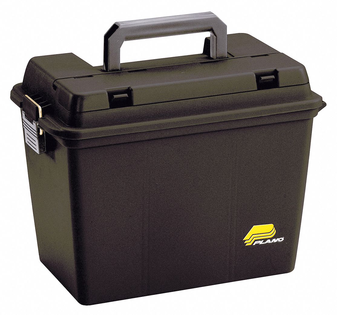 PLANO MOLDING Weather Resistant Tool Box,10 In. D,Blck   Parts Chests and Boxes   36N207|1812 96