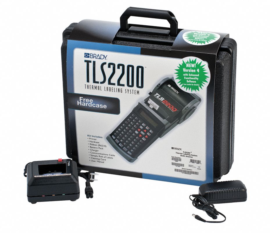 BRADY Etiquetadora Portátil, TLS 2200® Thermal, Impresora de Etiquetas ...