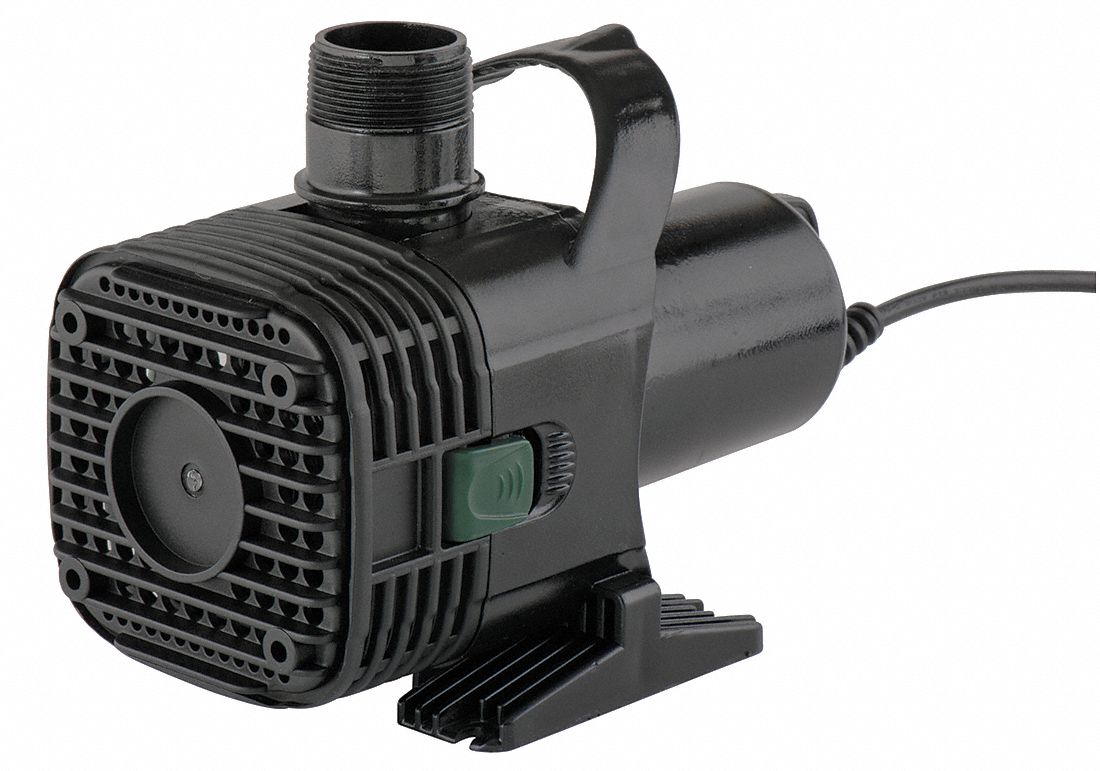 WATER GARDEN PUMP,10 IN. L,5-11/16 IN. W