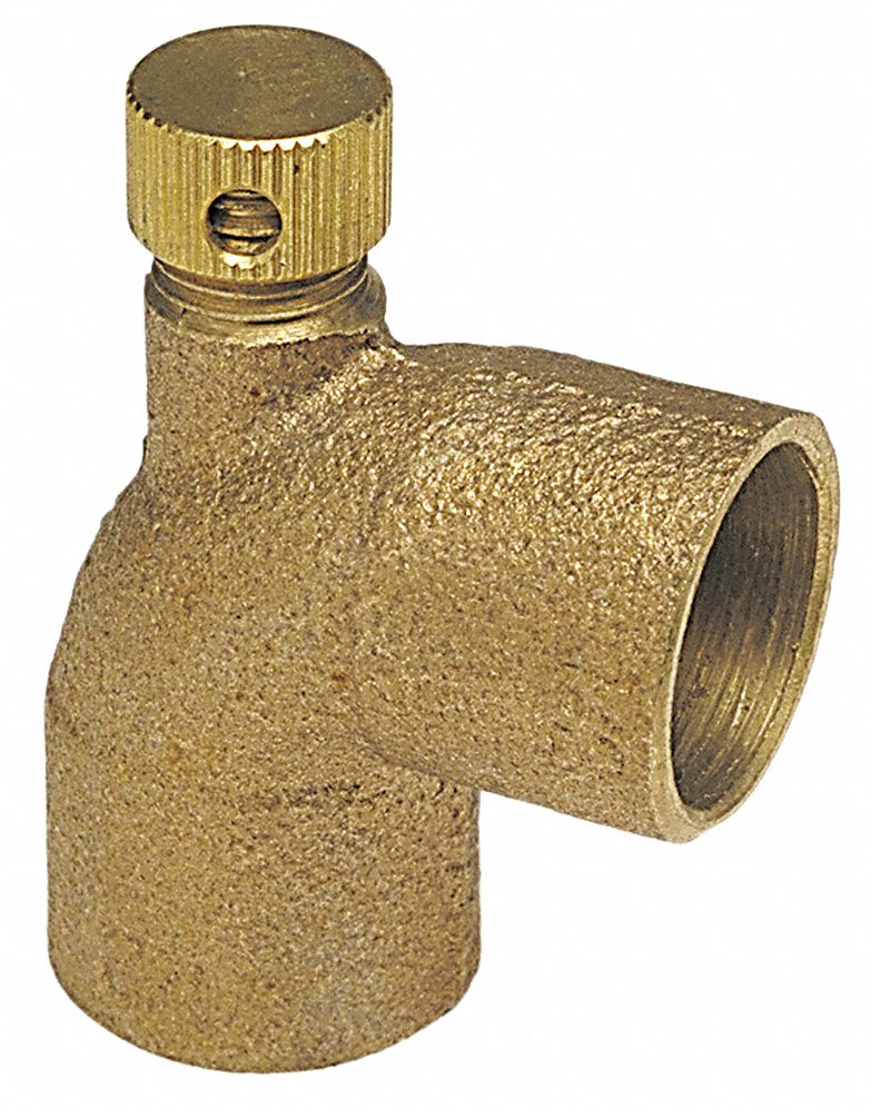 Vent Elbow Cast Bronze 1 Tube CxC