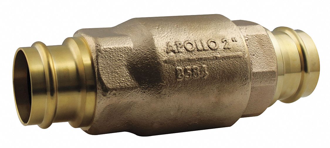 BALL CONE CHECK VALVE,SINGLE,BRONZE