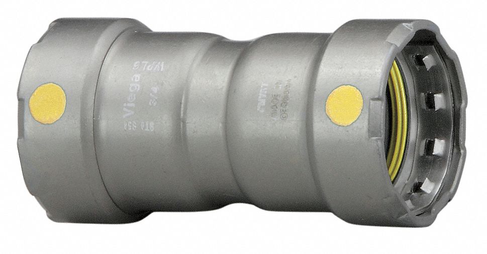 MegaPressG coupling w/ stop 3/4 x 3/4 