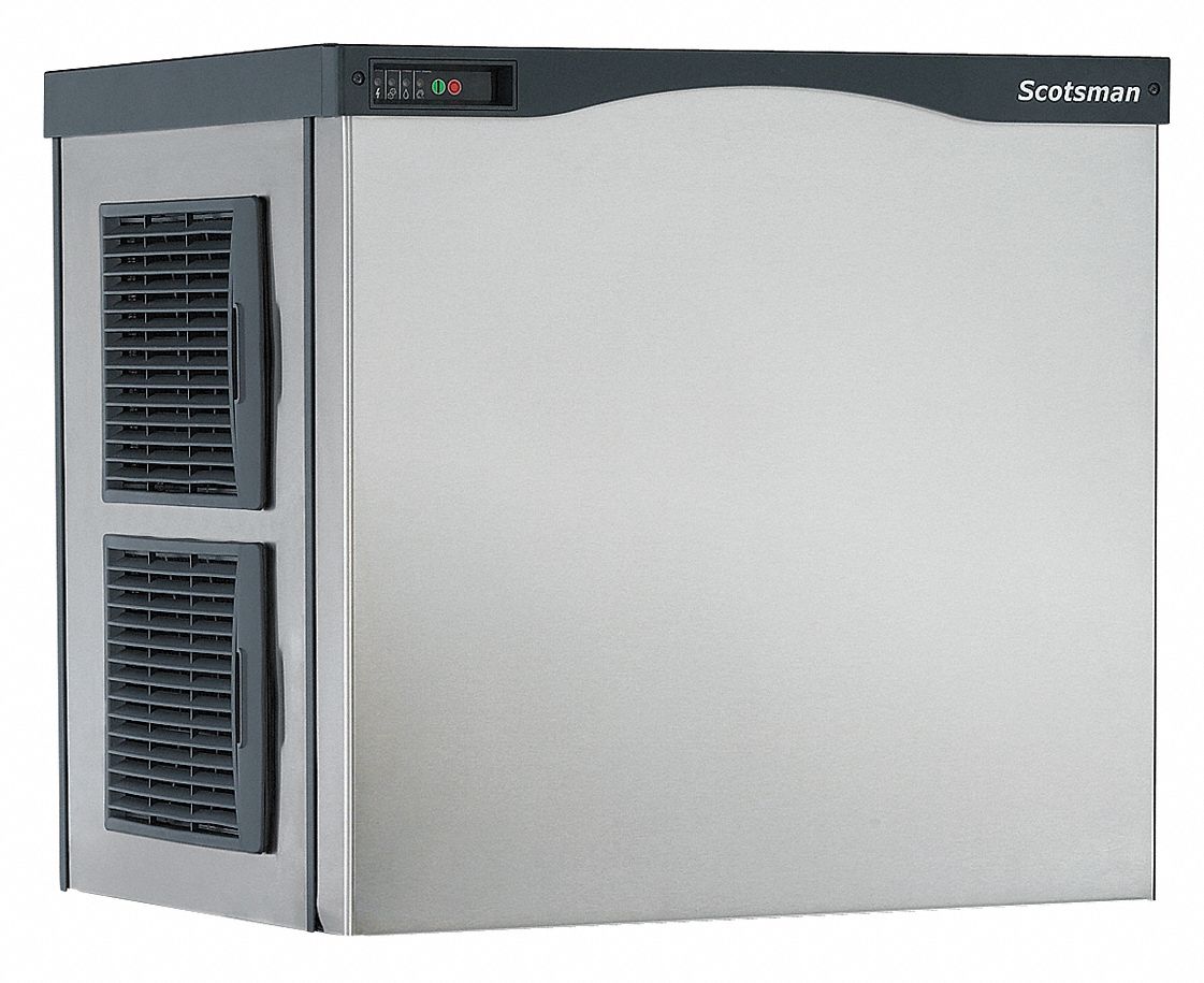 SCOTSMAN Modular Ice Maker, Ice Production per Day 905 lb, 30 in W X