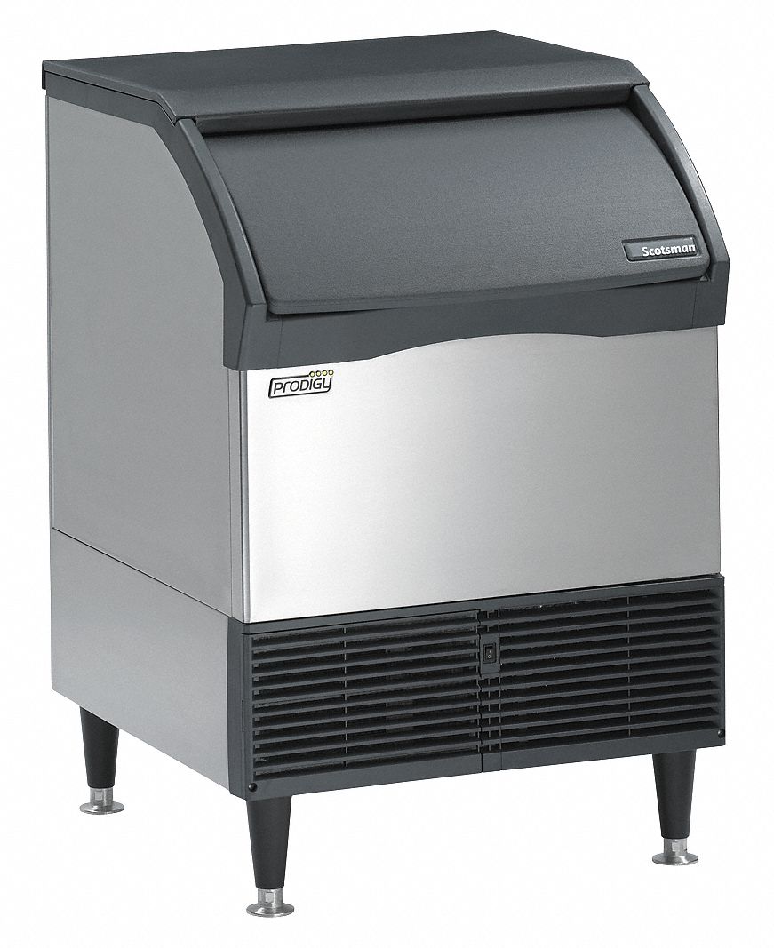 SCOTSMAN Undercounter Ice Maker, Ice Production per Day 150 lb, 26 in