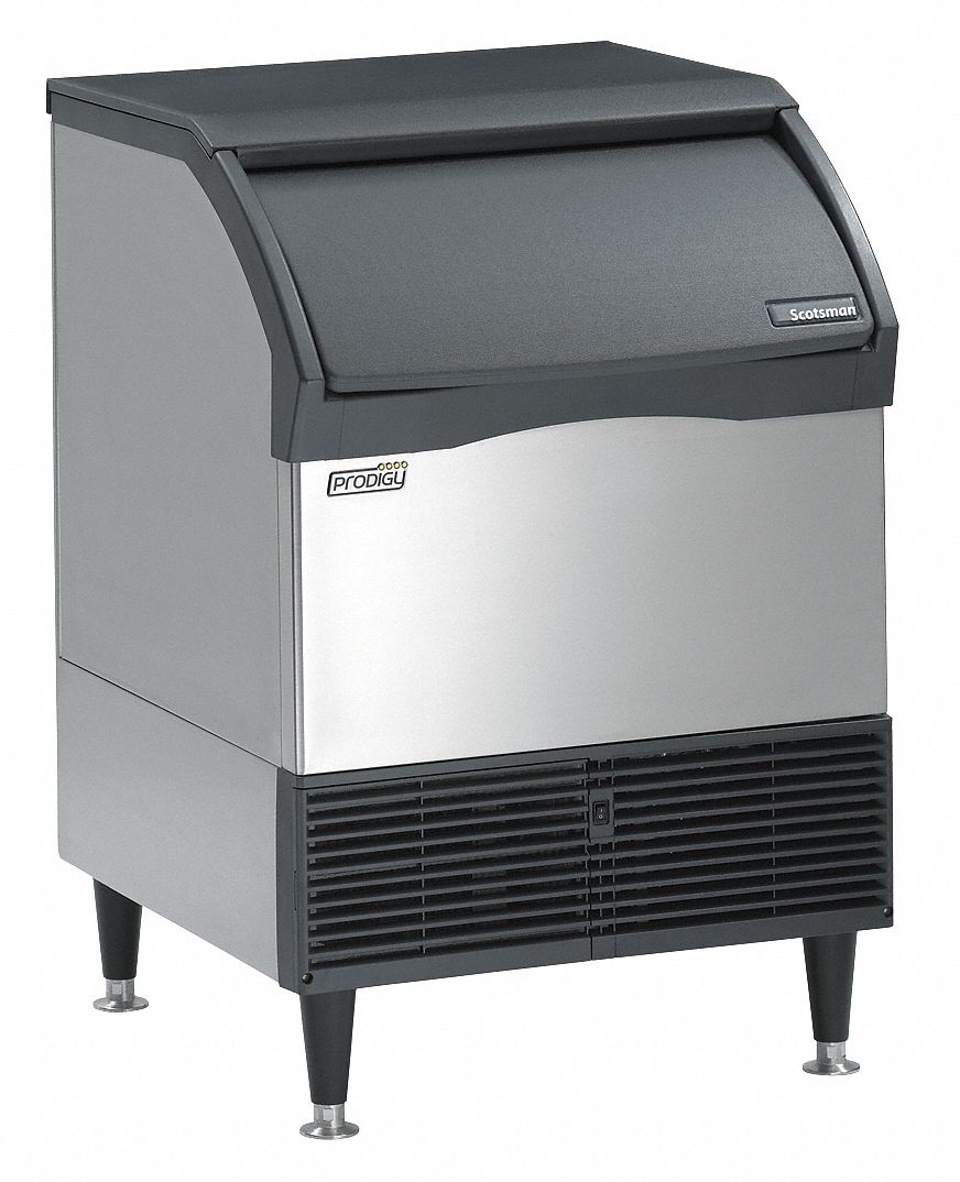 SCOTSMAN Undercounter Ice Maker, Ice Production per Day 200 lb, 26 in