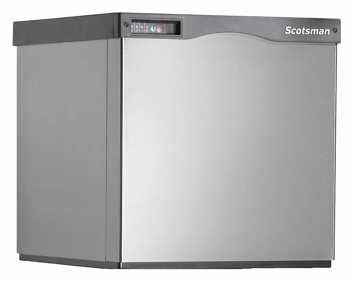 SCOTSMAN Ice Maker 530 lb Ice Production per Day, Does Not Store Ice