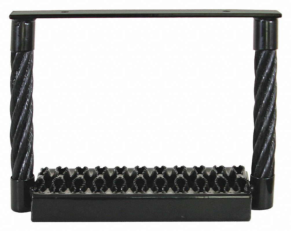 BUYERS PRODUCTS CABLE STEP, UNIVERSAL, BLACK, 15 X 9 X 4 3/4 IN, STEEL ...