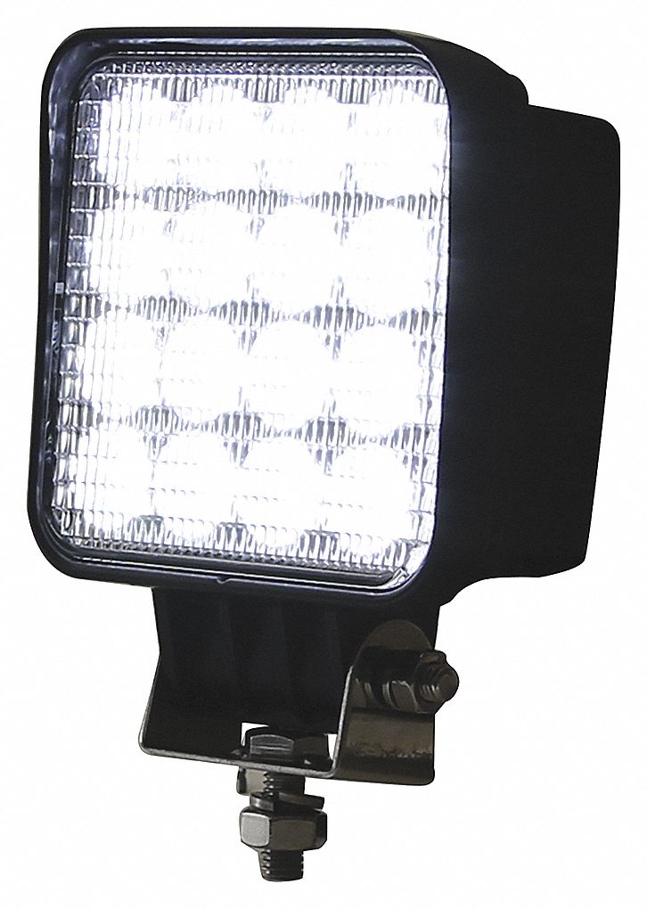 LIGHT LED 4.33IN SQUARE FLOOD CLEAR