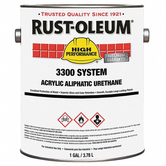 RUSTOLEUM, Acrylic Urethane, Base, Urethane Finish 36ND71207957