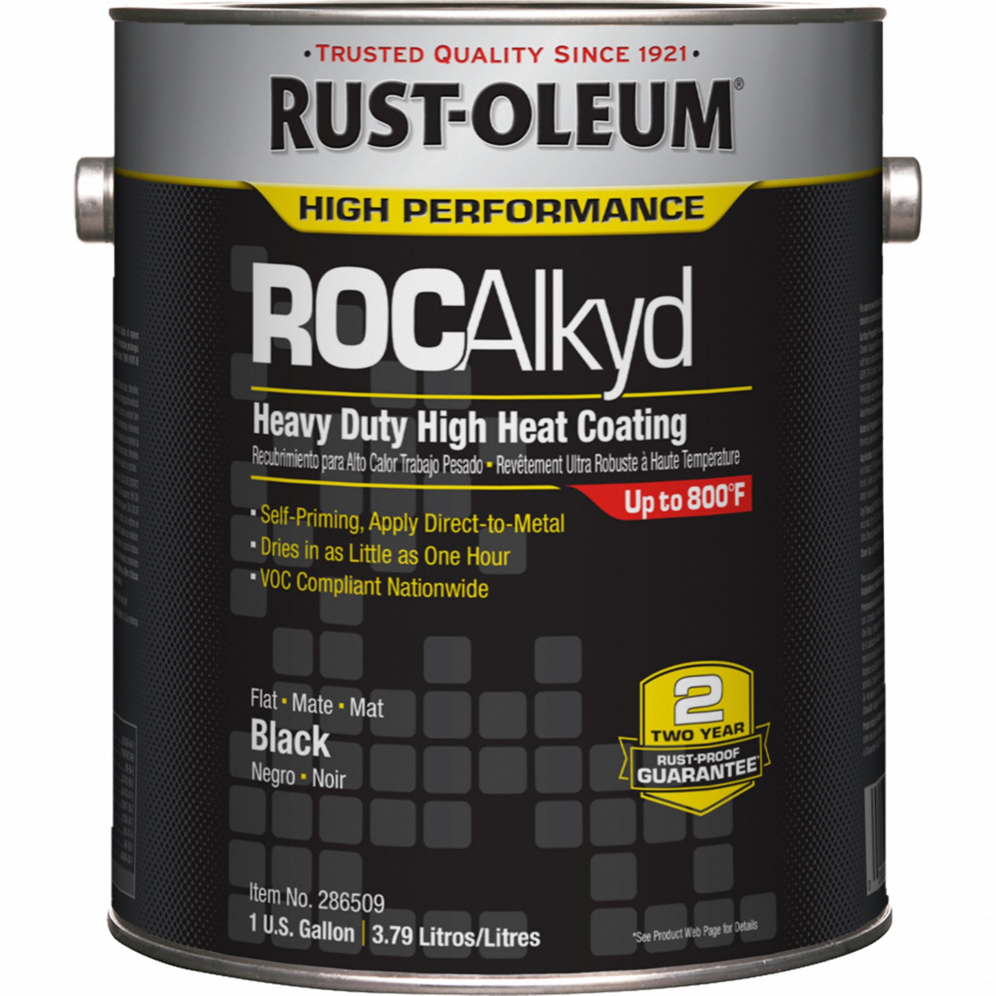 a☆•*¨*•.¸♬︎ RUST-OLEUM, Metal, Solvent, Heat Resistant Coating - 36ND77