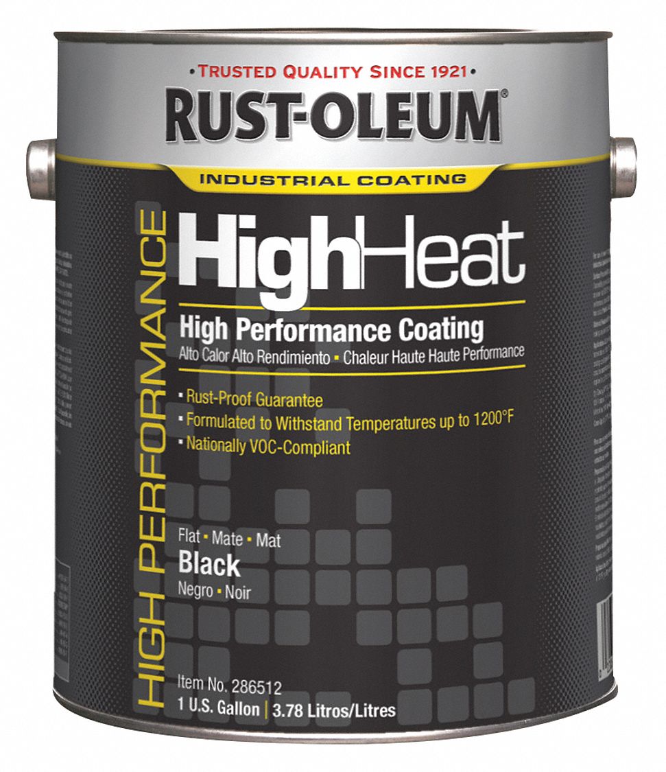 RUST OLEUM Metal Solvent Heat Resistant Coating 36ND79 286512 