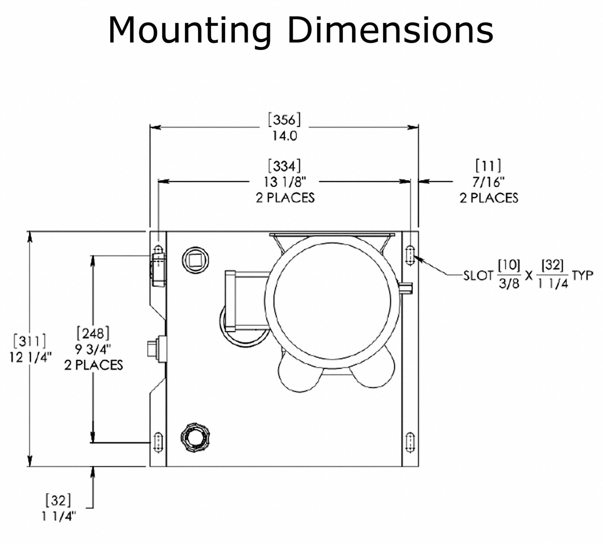 MONARCH Hydraulic Power Unit: 1.9 gpm, 1,500 psi Max. Pressure, 2 hp, 5 ...