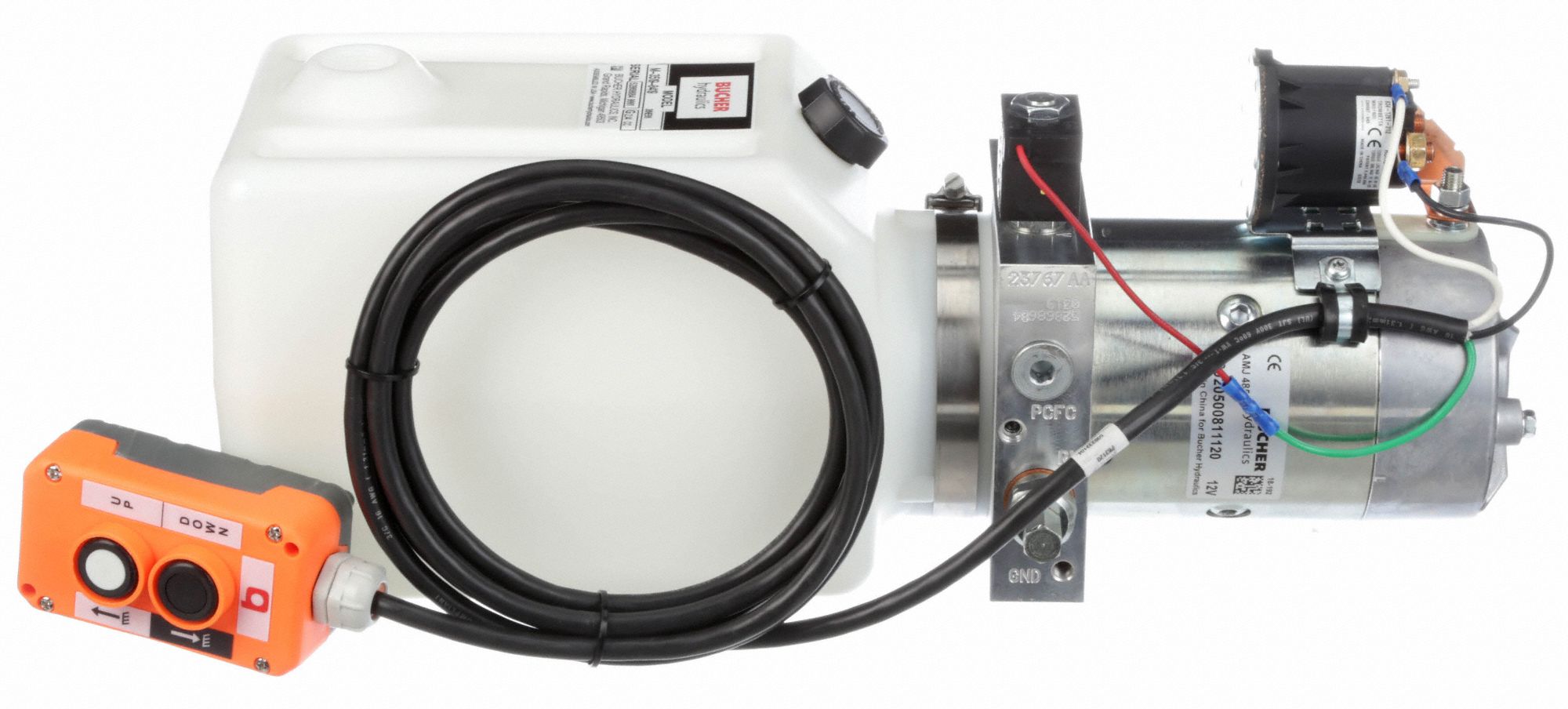 MONARCH Hydraulic Power Unit, 2.1 hp HP, 12V DC, 3,000 psi Max