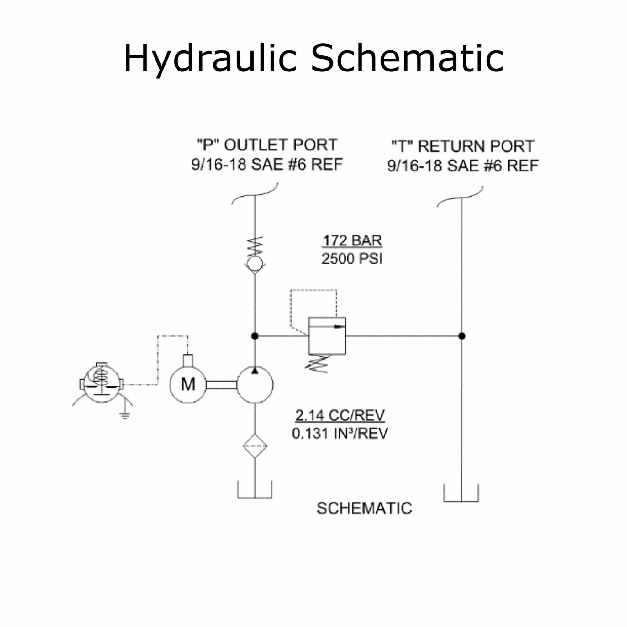 MONARCH Hydraulic Power Unit, 2.1 hp HP, 12V DC, 3,000 psi Max