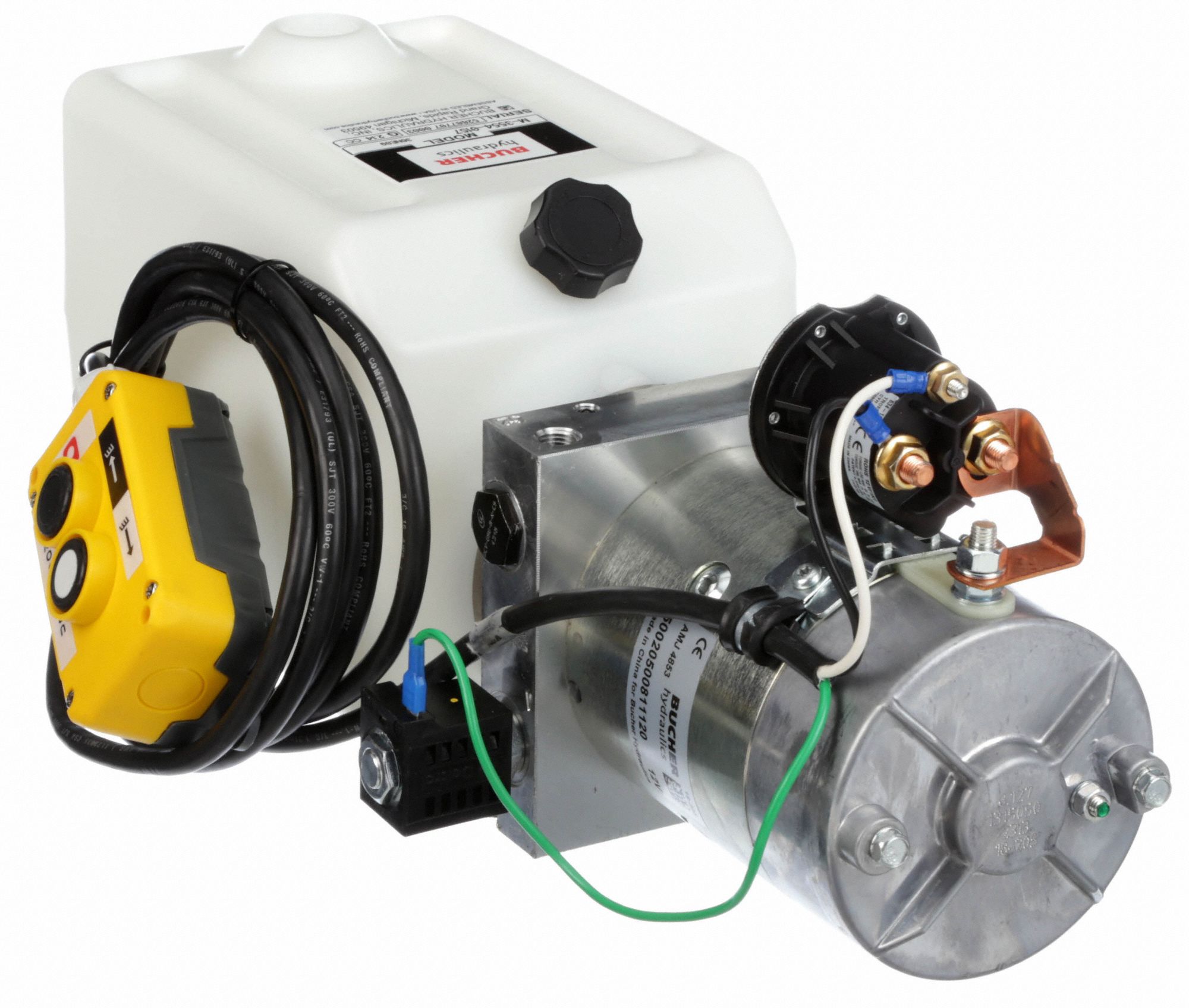 MONARCH Hydraulic Power Unit 2.5 gpm, 3,000 psi Max. Pressure, 1 gal