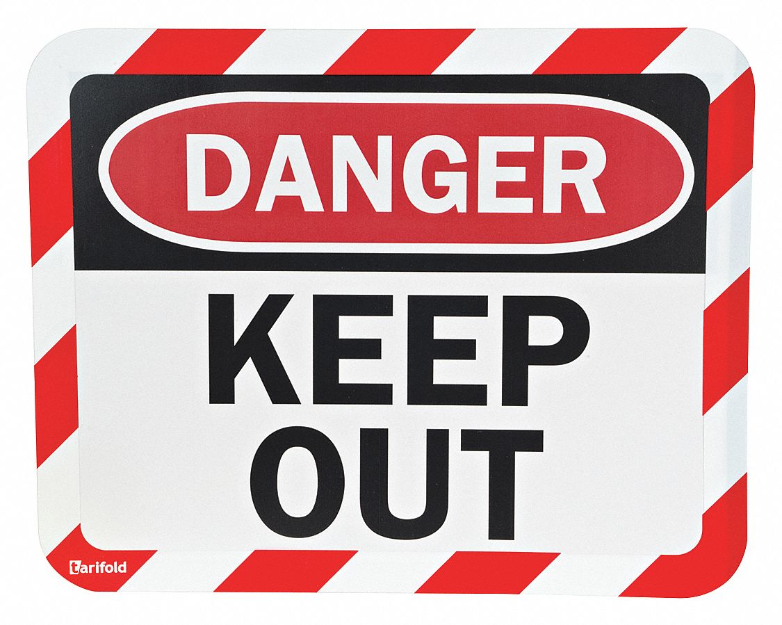 Sign Holder, 9 3/4 in x 12 1/8 in, PVC, PK2