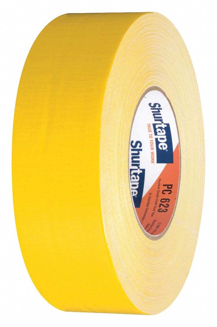 RUBAN ADHÉSIF EN TOILE, QUALITÉ NUCLÉAIRE, PC 623, USAGE STANDARD, 1-7/8PO X 60VG, JN, PQ24