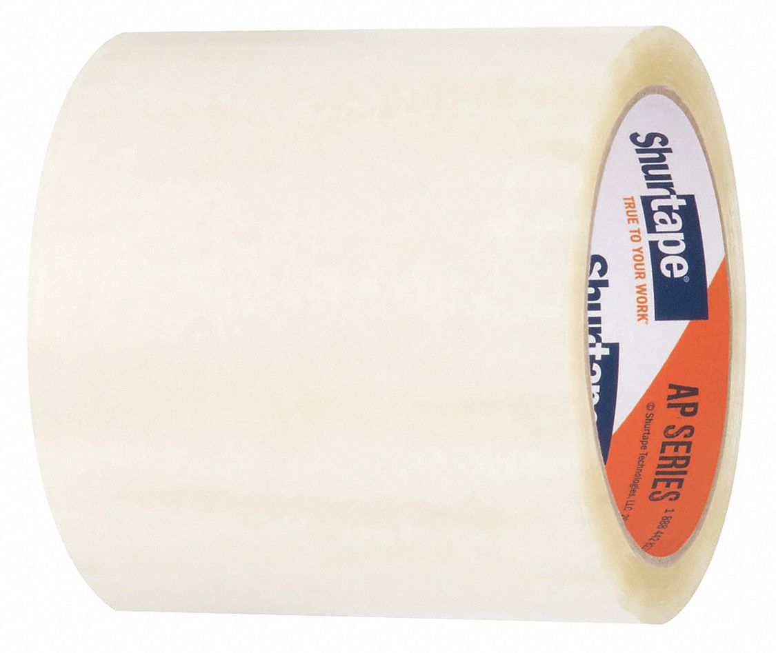 SHURTAPE Packaging Tape, Clear, Acrylic Tape Adhesive, Tape Application