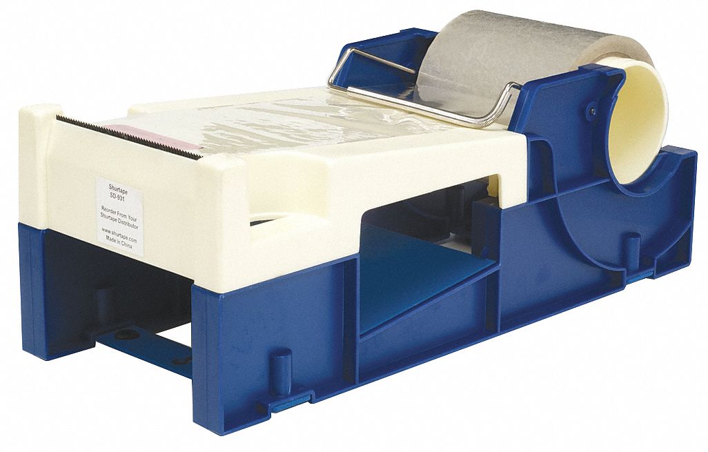 Tape Dispenser Plastic Blue