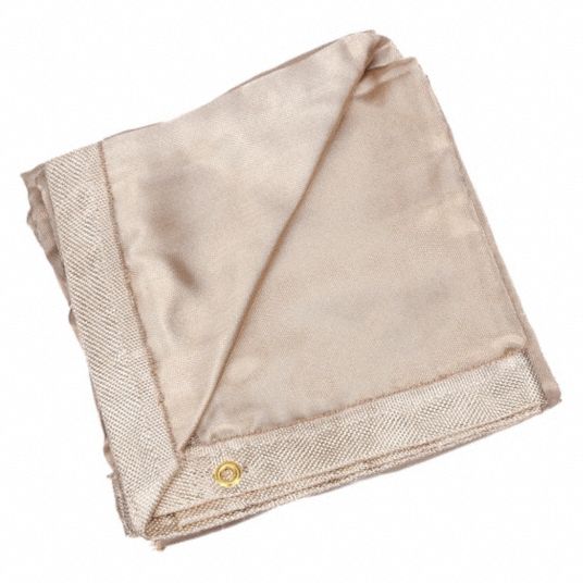 TILLMAN, SilicaCloth, 6 ft Wd, Welding Blanket 36NL29594B66 Grainger