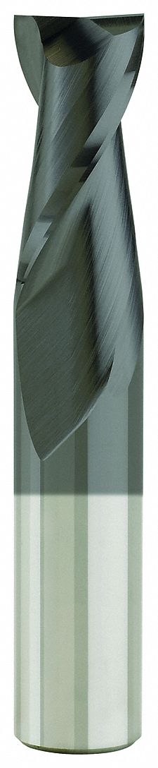 End Mill,  1" Dia,  1-1/2" Cut,  Carbide