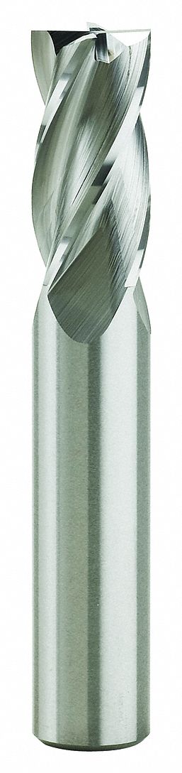 End Mill,  1/16" Dia,  3/16" Cut,  Carbide