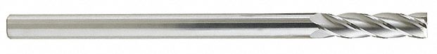 End Mill,  1/2" Dia,  2" Cut,  Carbide
