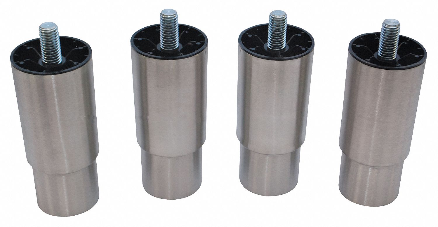 SCOTSMAN Ice Machine Leg Set, Steel 36P027KLP8S Grainger