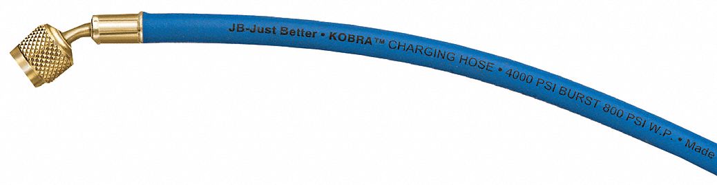 CHARGING HOSE,60 IN,BLUE
