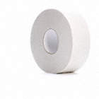 TOILET PAPER ROLL, JUMBO CORE, 1 PLY, CONTINUOUS, ROLL LENGTH 2000 FT, WHITE, 12 PK