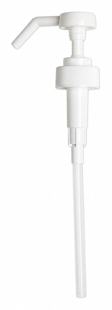 HAND SANITIZER PUMP KIT, 8 IN OVERALL H, 3 IN OVERALL W, CLEAR