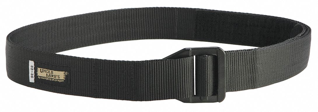 Instructor's Duty Belt: 2XL, 54 in Max. Compatible Waist Size, Nylon, 1 1/2 in Wd