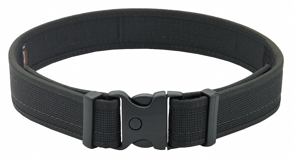 UNCLE MIKE'S Duty Belt, Nylon, Black, Width: 2 in, Size: XL - 36P259 ...