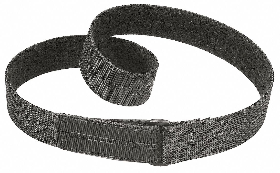 UNCLE MIKE'S Duty Belt, Nylon, Black, Width: 1 1/2 in, Size: XL ...