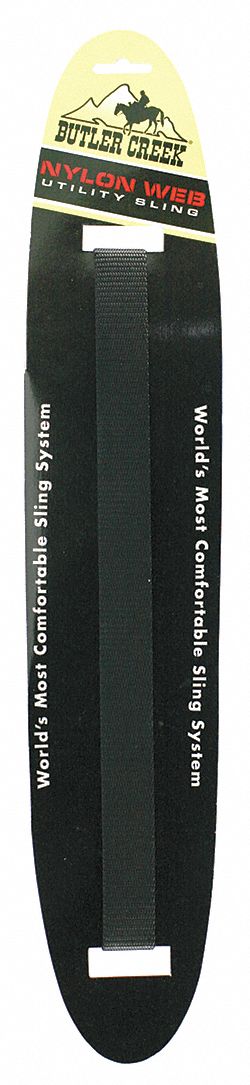 Utility Sling: Nylon, Green, Carrying Firearm