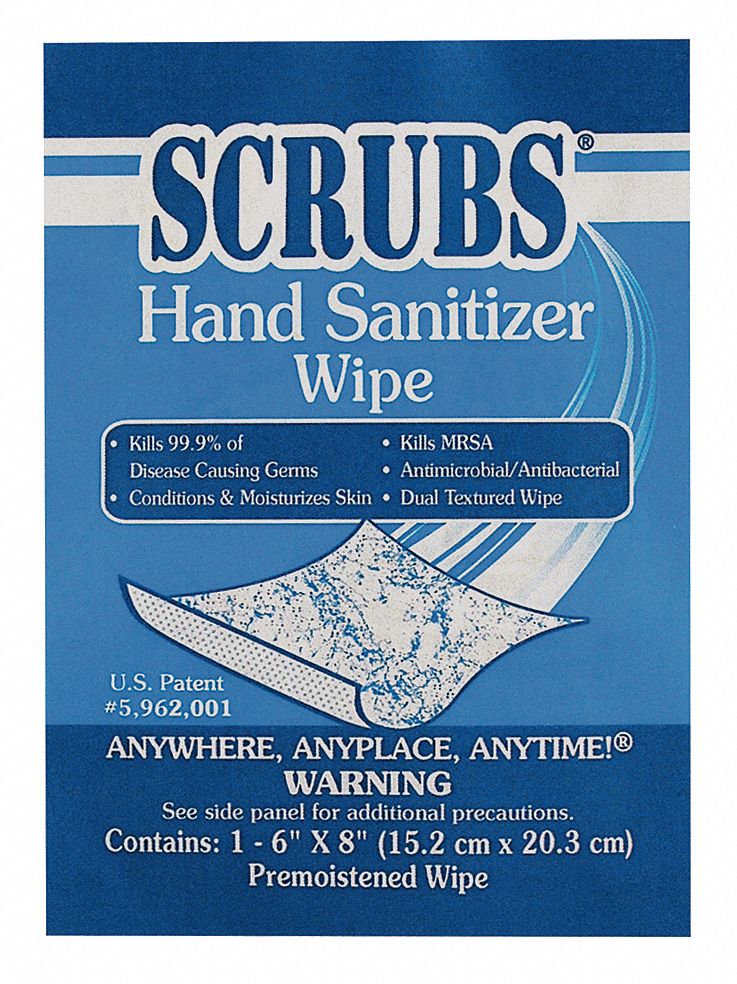 36P442 - Sanitizer Wipes Box 6 x 8 