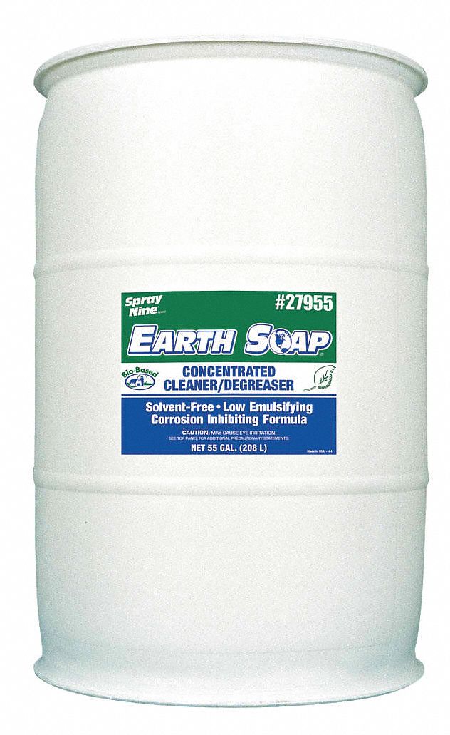 Cleaner/Degreaser: Citrus-Based Solvent, Drum, 55 gal Container Size, Ready to Use