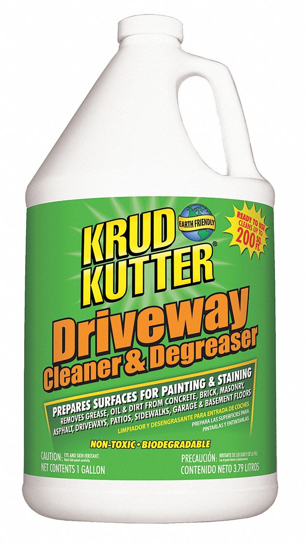 Krud Kutter Driveway Cleaner Degreaser 1 Gal 36p496 Dc016