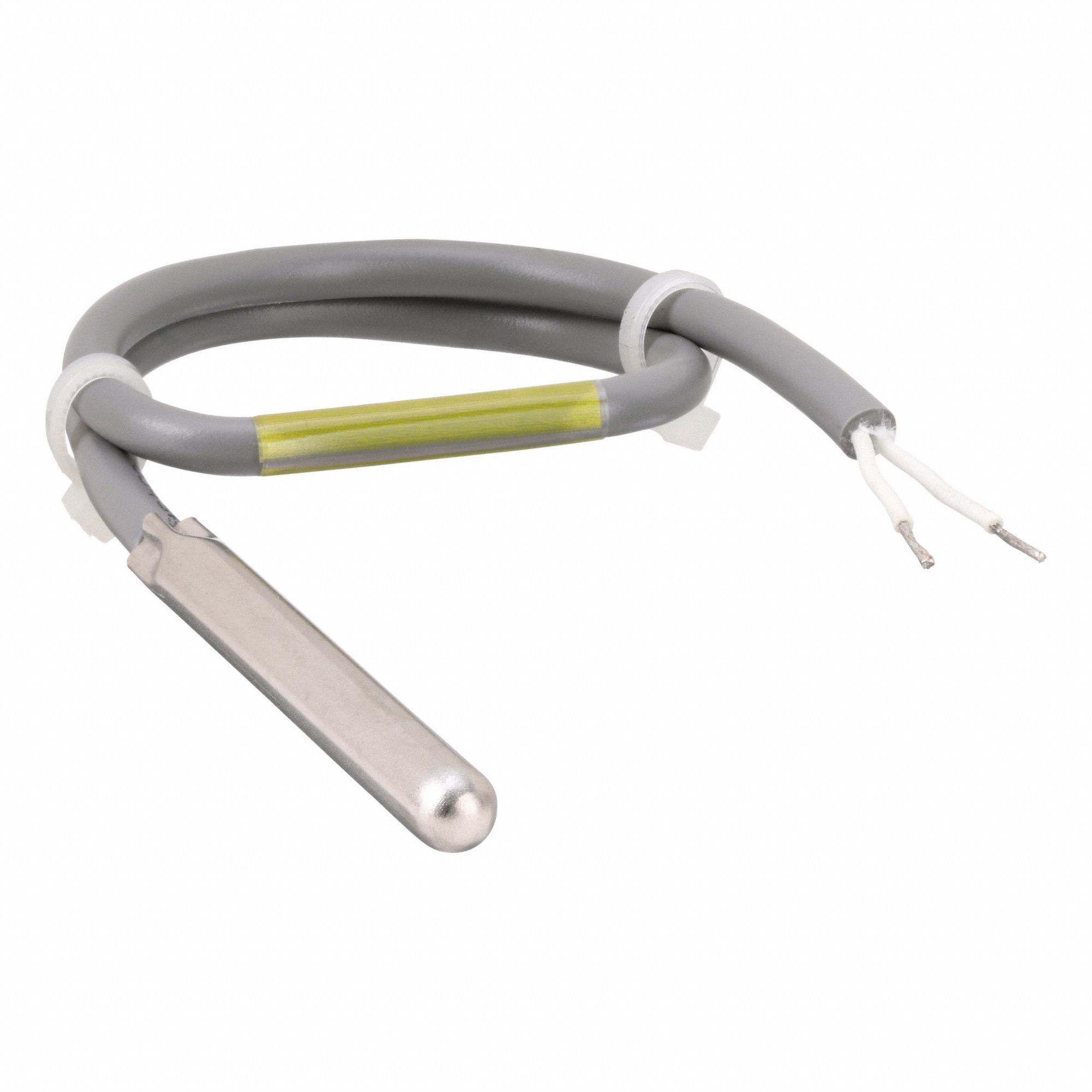 Temperature Sensor: Remote Cable, -40°F to 212°F, Stainless Steel, Single Measurement, Metal