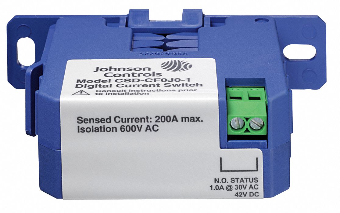 Details about   Johnson Controls CSD-SA1E1-1 Soild Core Current Switch W/ Control Relay 24VAC/DC 